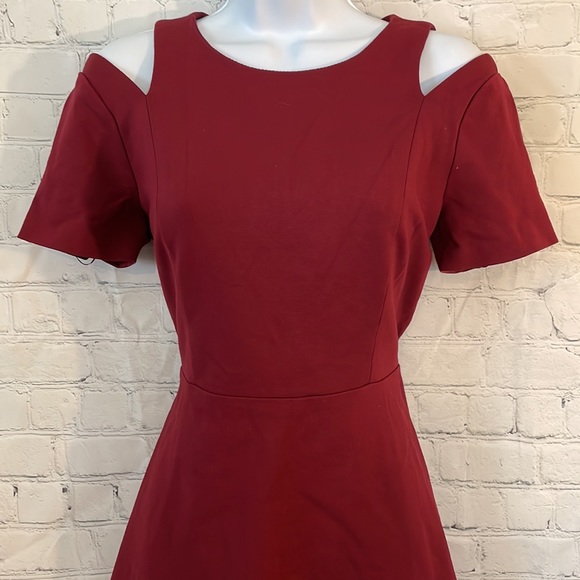 1. State shoulder cut out mini dress - Picture 2 of 6